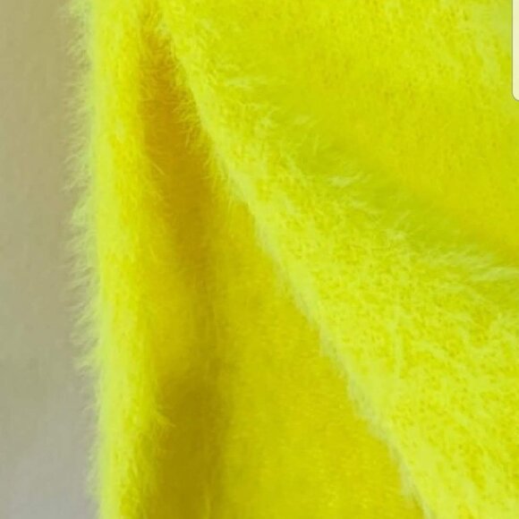 Zara yellow cropped super soft sweater Size S - Picture 3 of 9